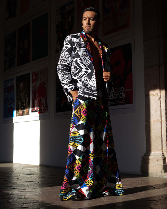 Blazer Damero Ancestral