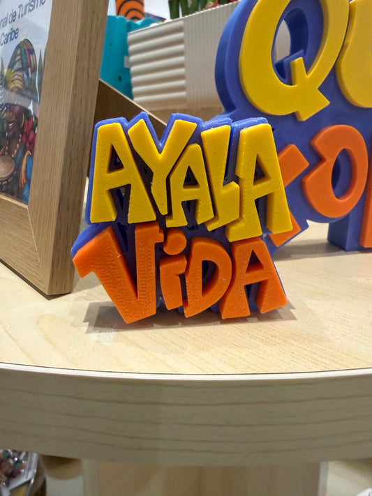 Ayala vida mini arte en 3D