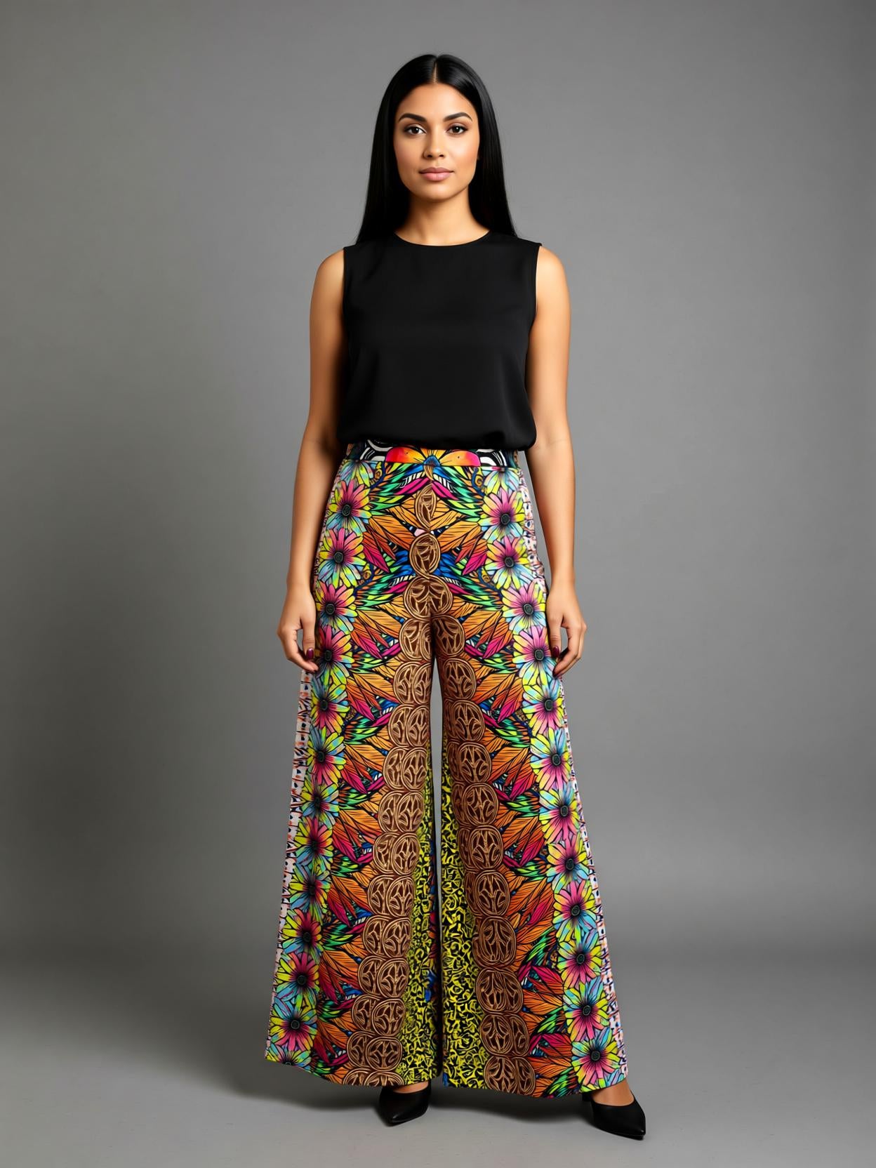 Pantalon Palazo Artesanía Ancestral