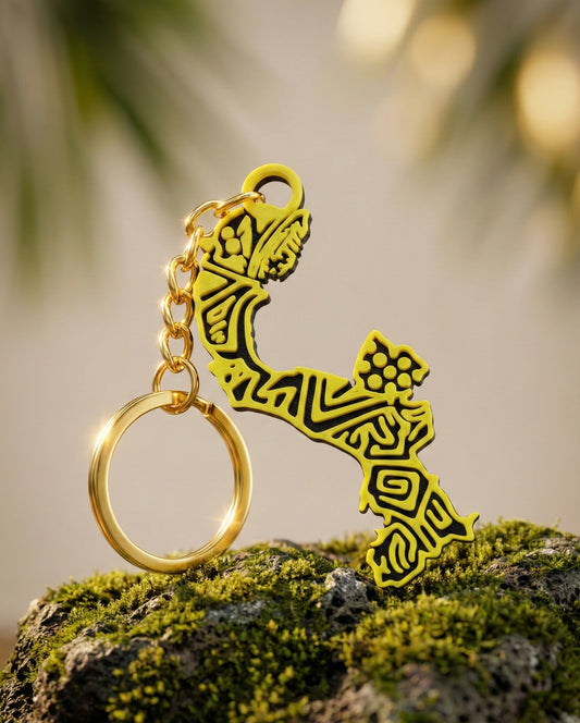 Llavero Mapa de Panamá