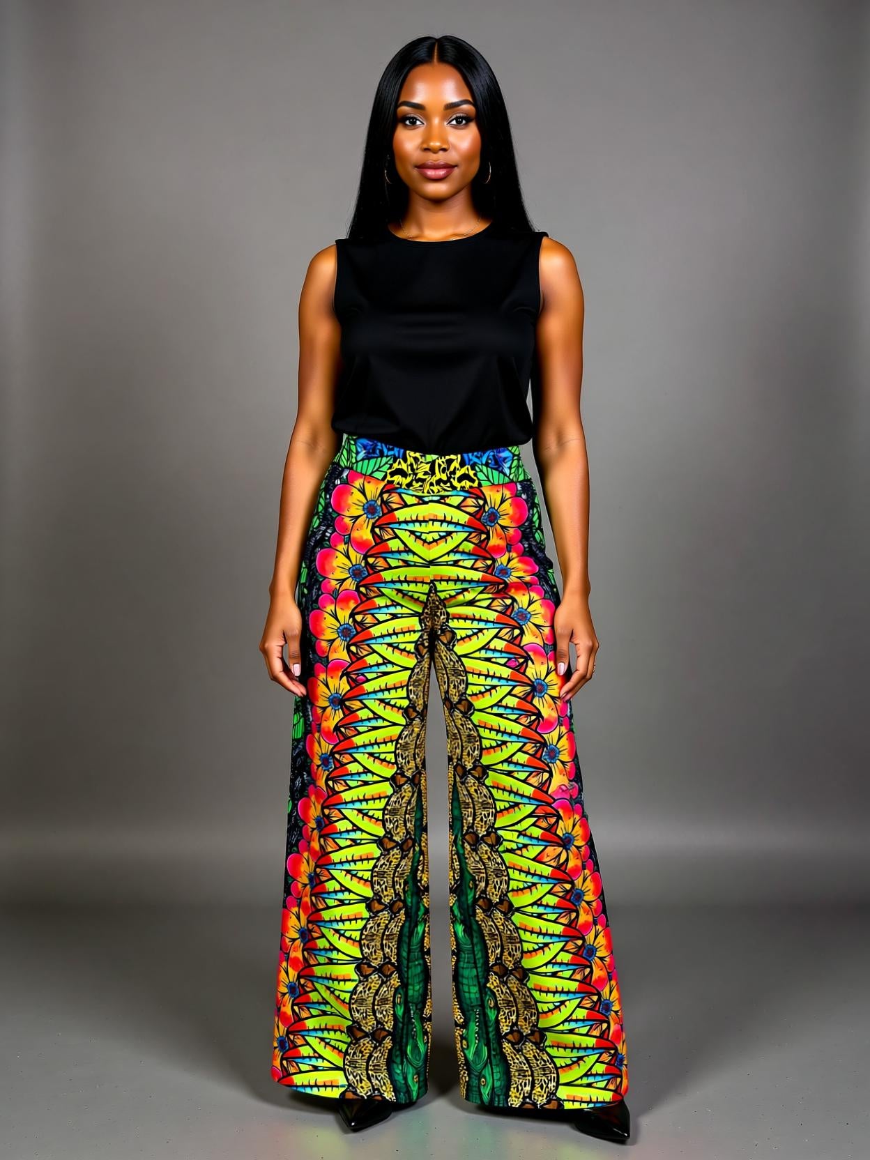 Pantalon palazo Fauna y Flora