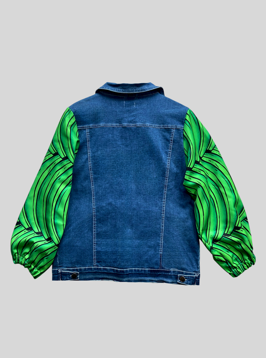 Jacket Jeans Plátano Verde