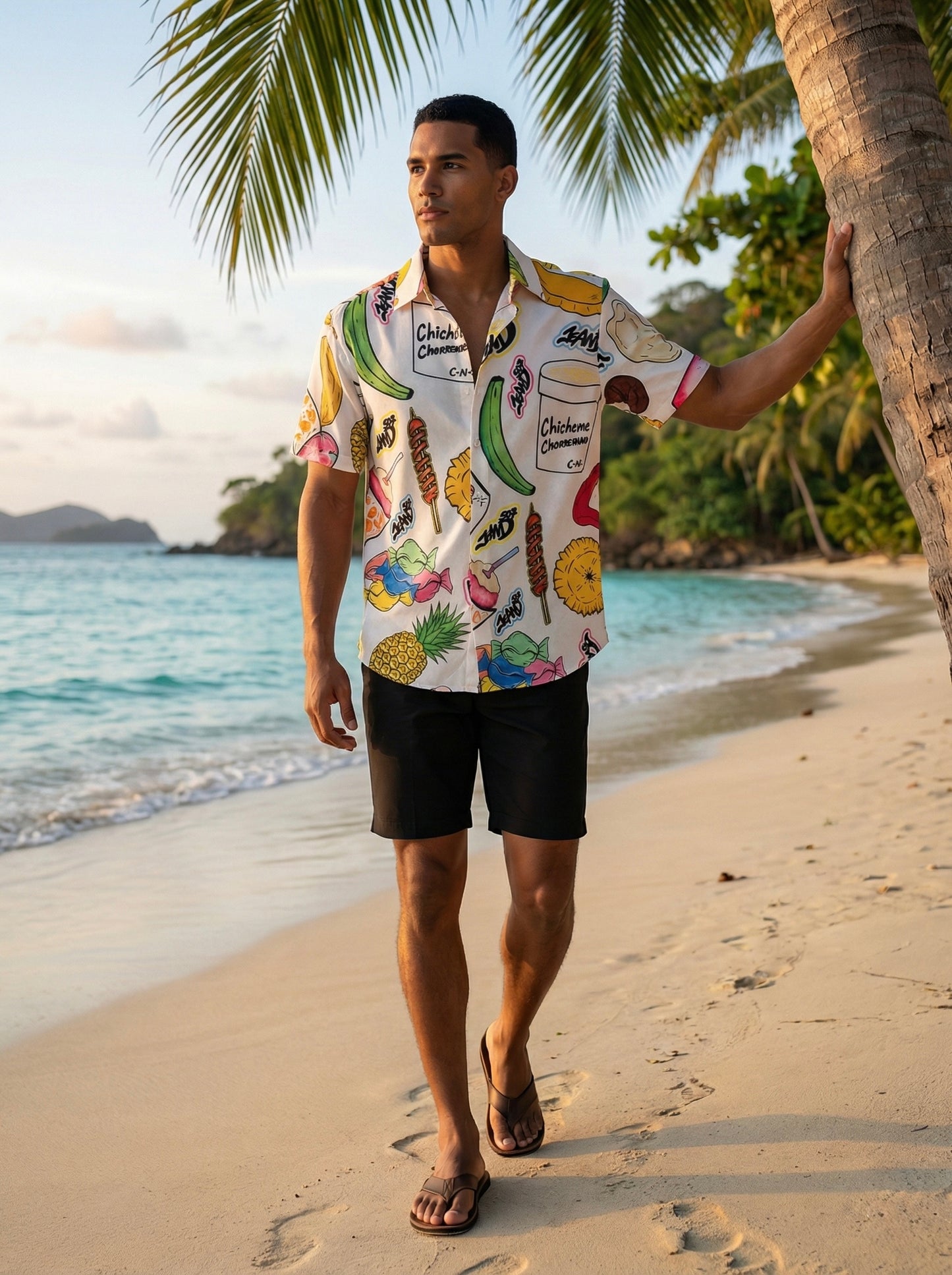 Camisa guacho de comida