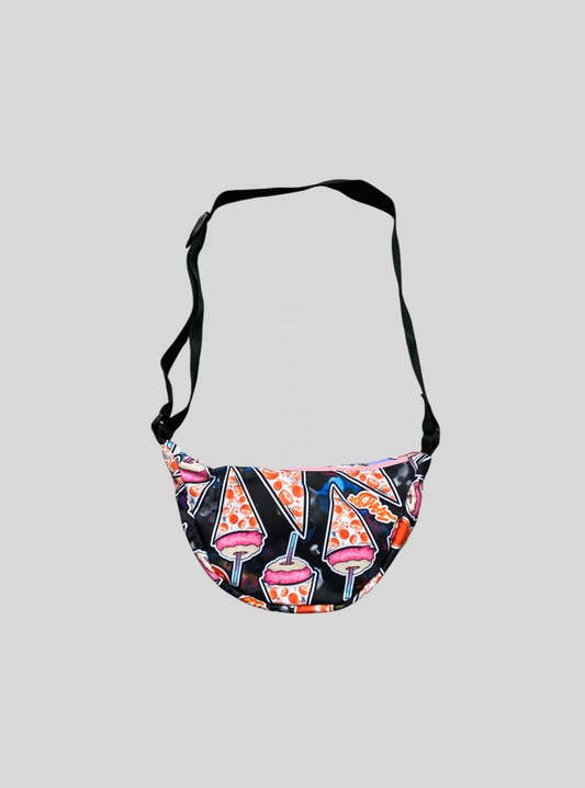 Cangurera Raspao Lover Black Pink