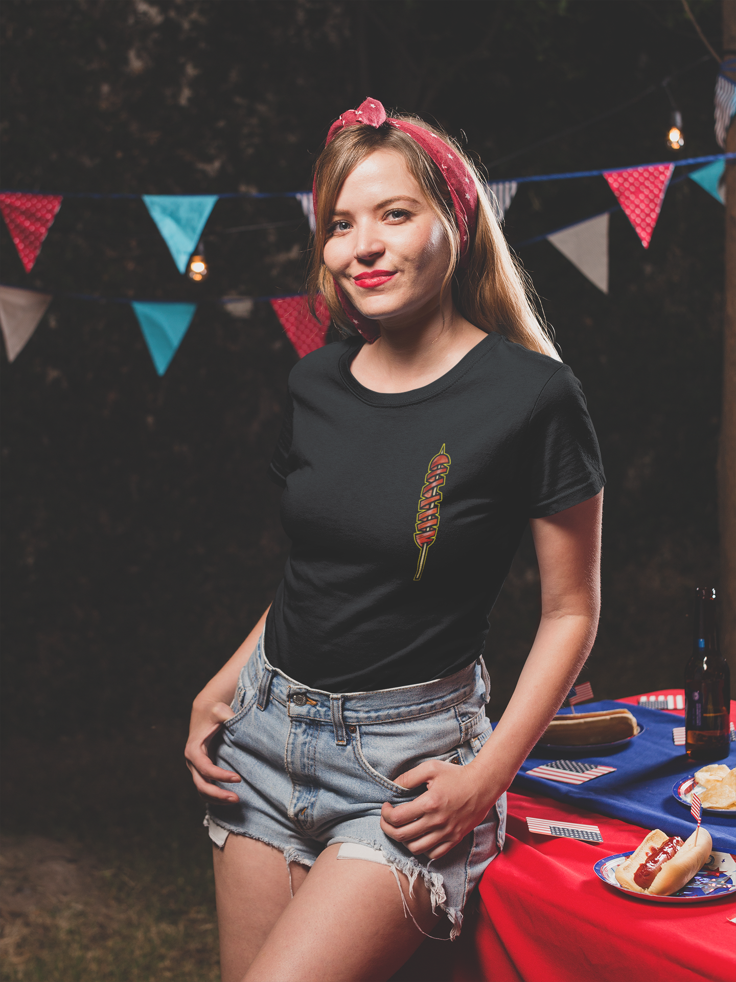 T-shirt Insignia Chorizo en Palito