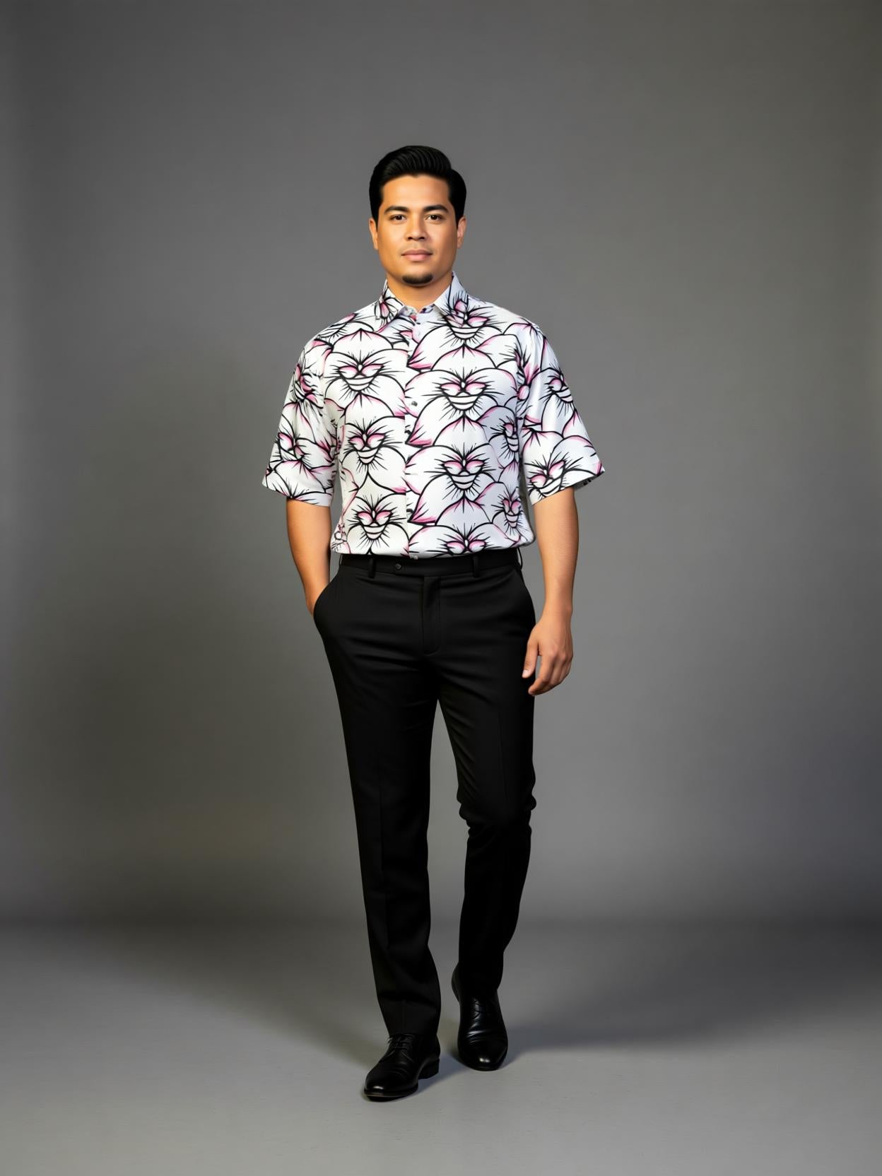 Camisa flor del espíritu santo