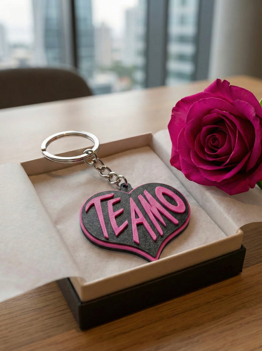 Llavero Te Amo Tradicional