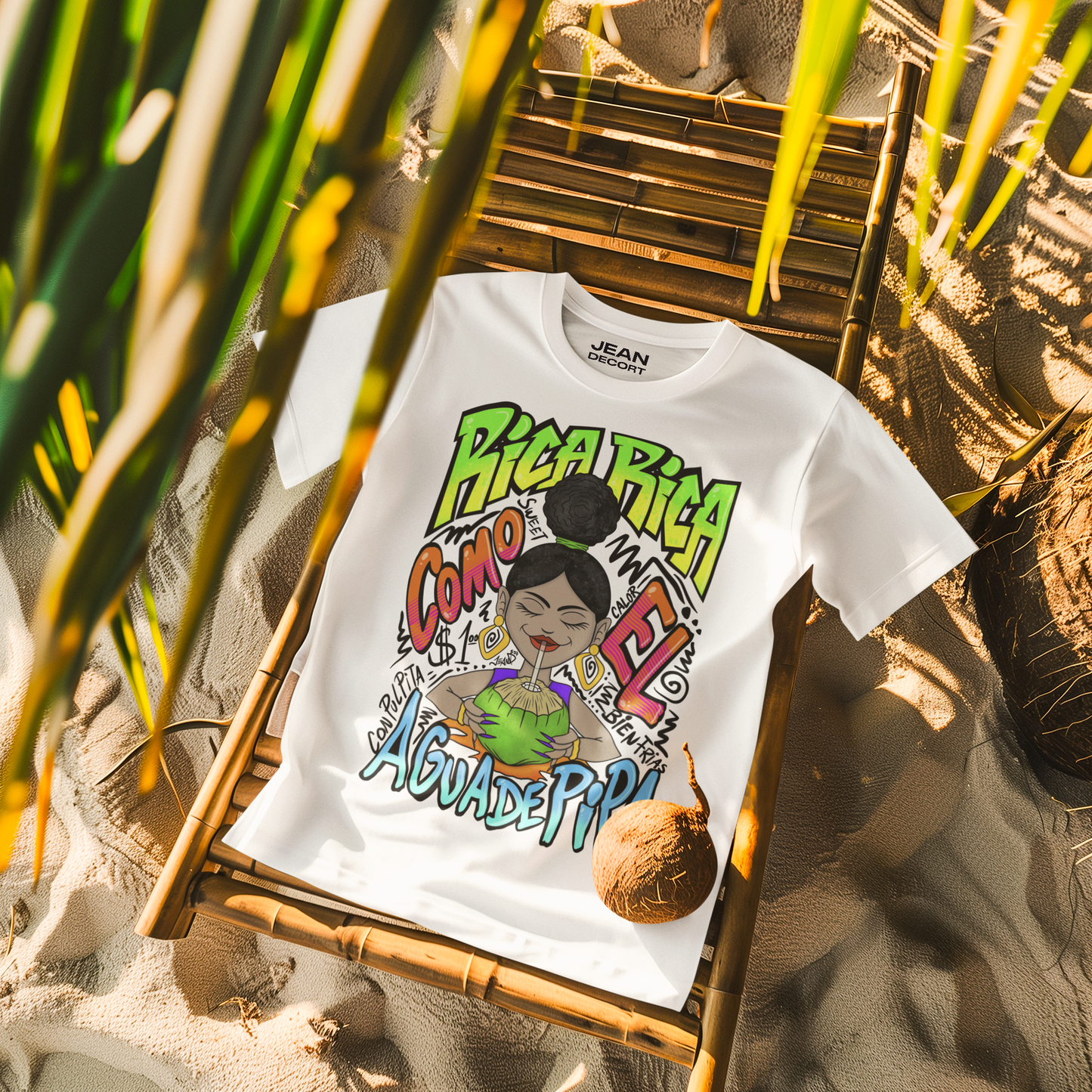 T-shirt Oversize Agua de pipa