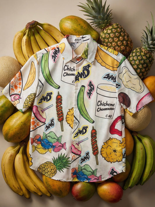 Camisa Guacho de Comida Blanca