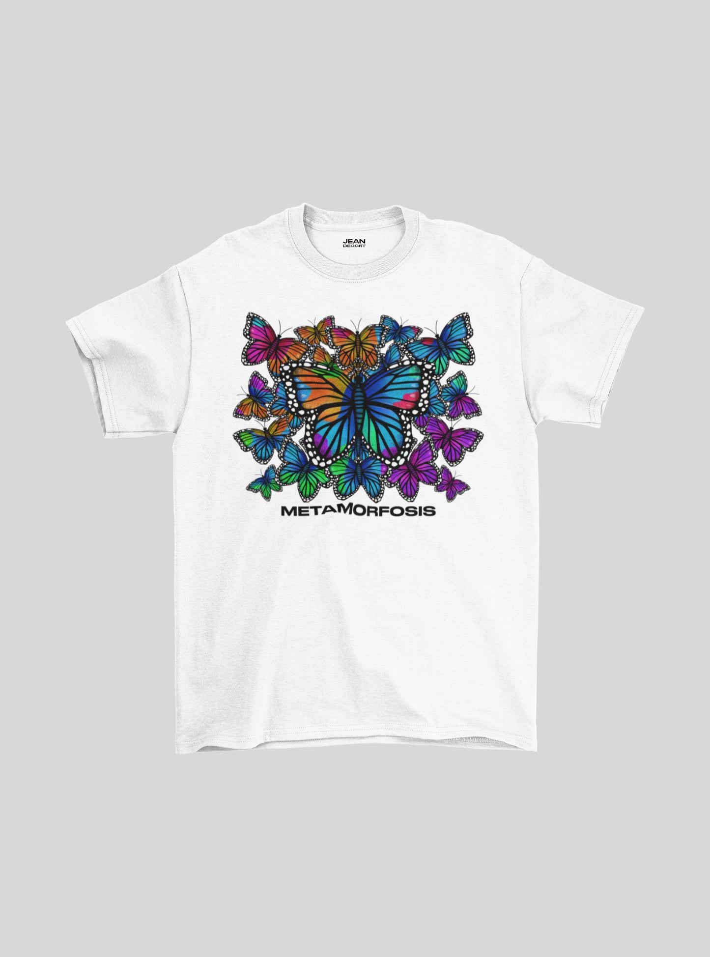T-shirt Mariposa Morpho Azul Variegata