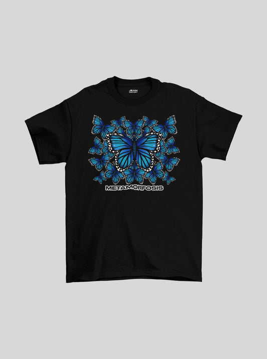 T-shirt Mariposa Morpho Azul