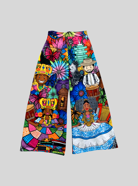 Pantalón Palazo Conexión Panameña