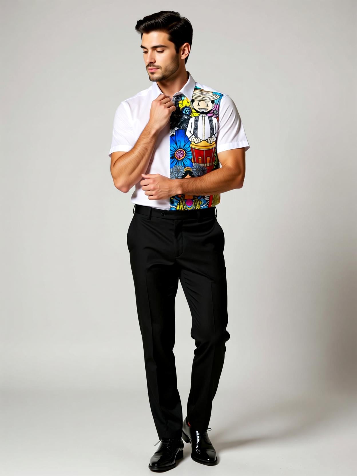 Camisa Esencia Panameña Blanca