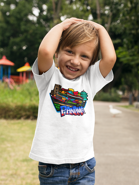 T-shirt Bus diablo rojo Kids