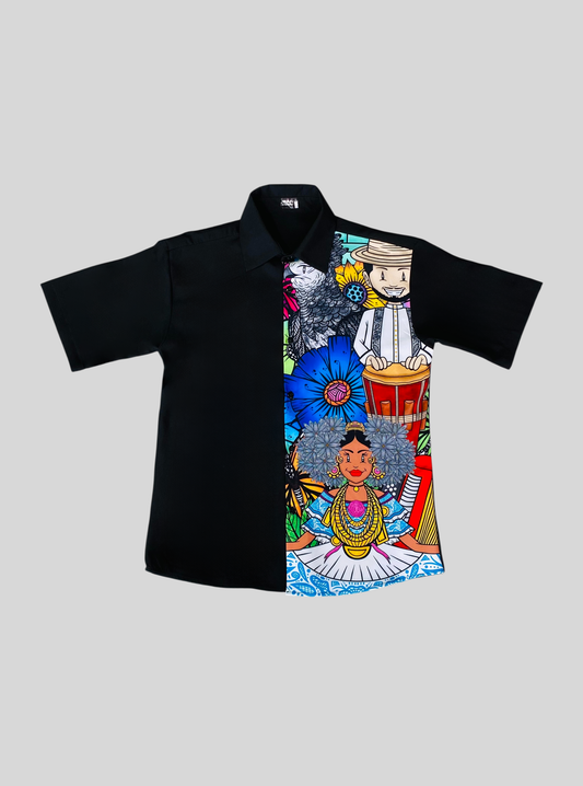 Camisa Esencia Panameña Negra
