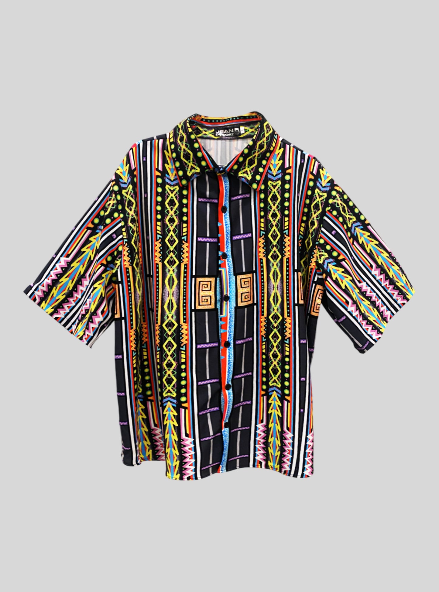 camisa líneas del bus diablo rojo