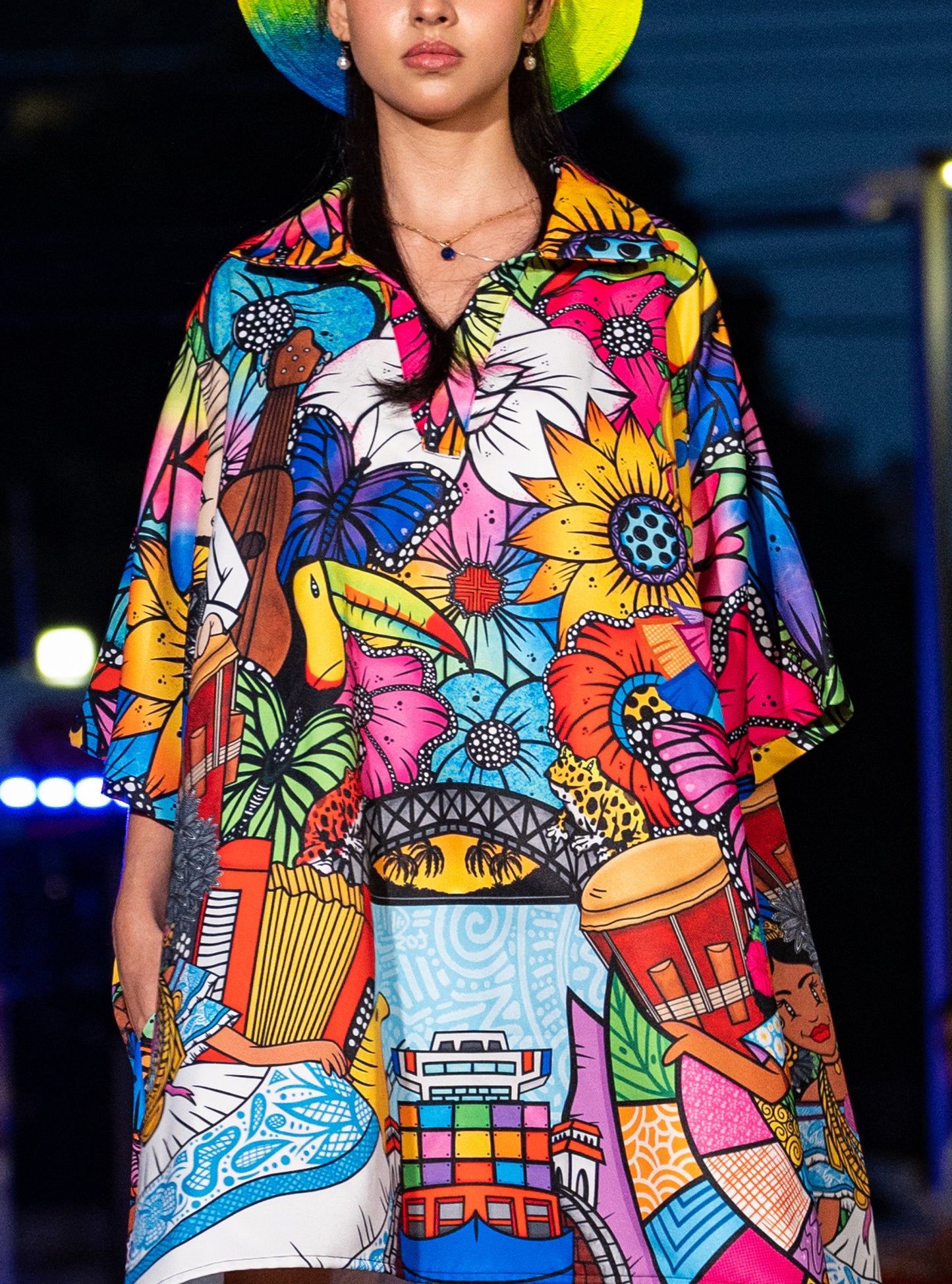 Vestido Camisero Conexión Panameña