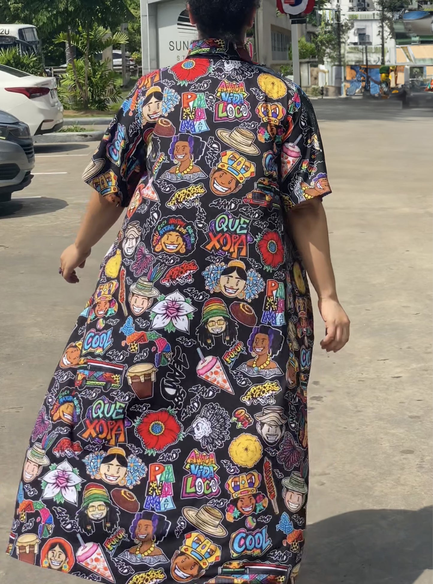 Vestido Camisero Guacho de Panamá
