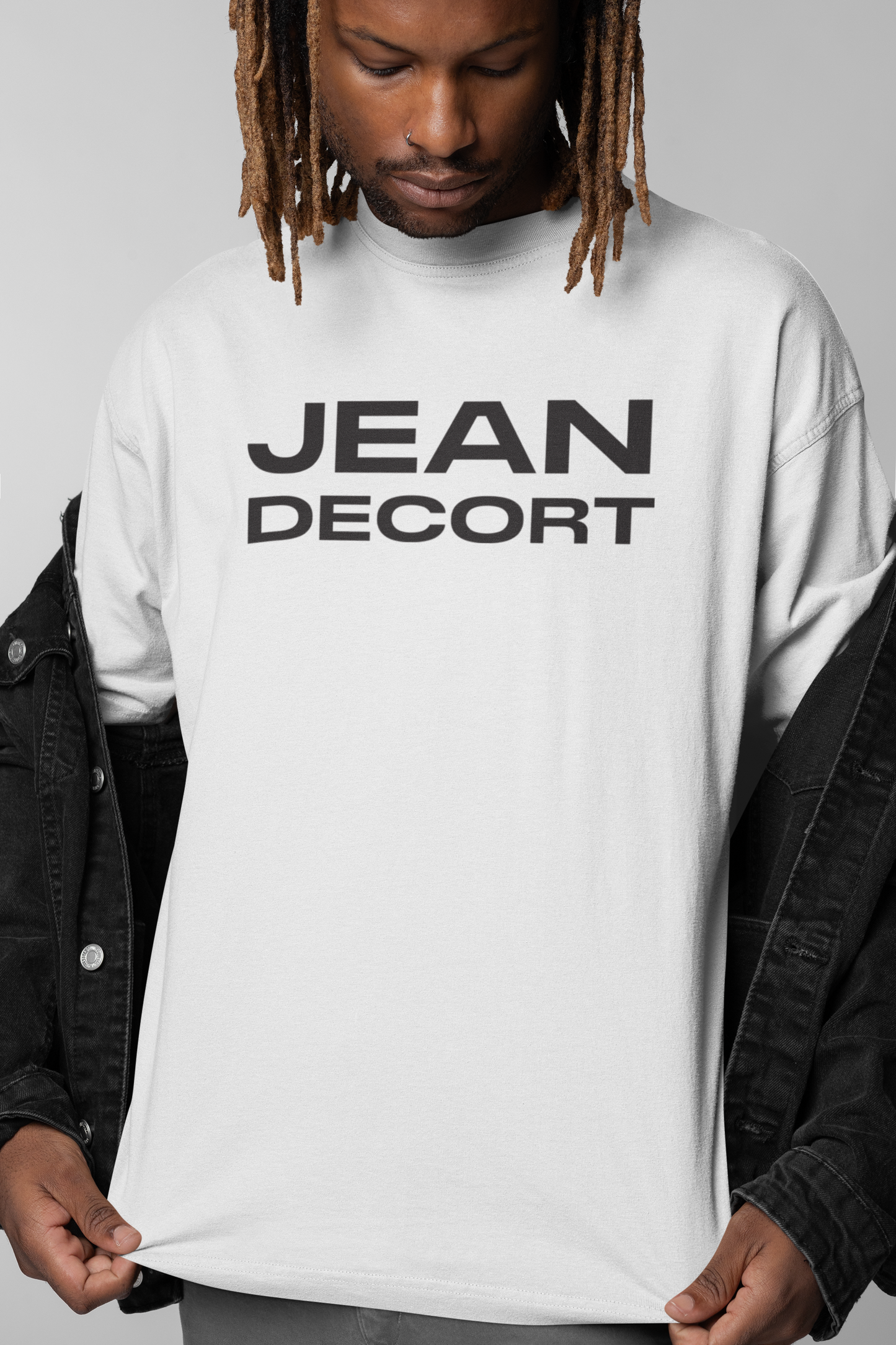 T-shirt Blanco Oficial Jean Decort 3D