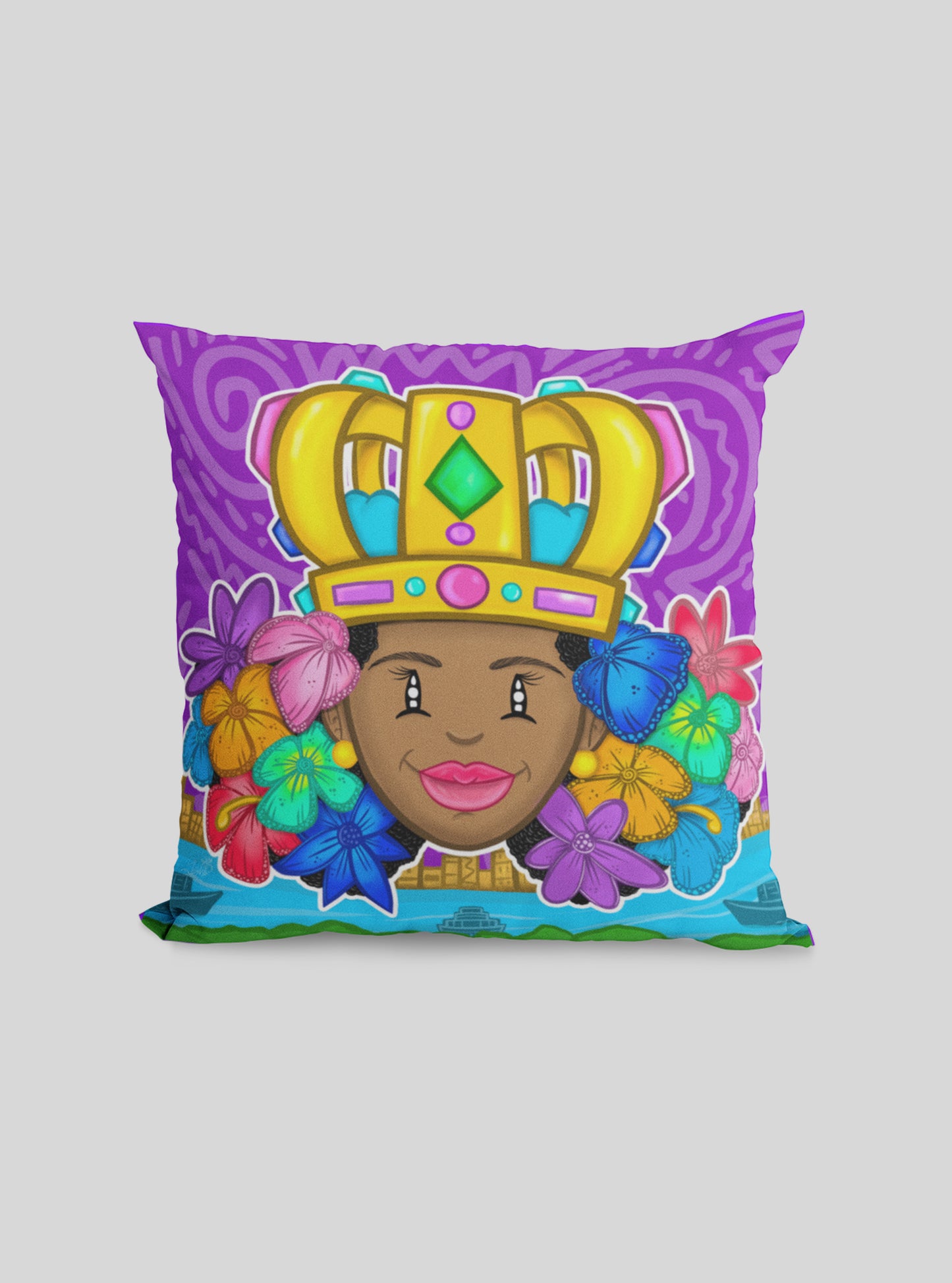 Cojín decorativo Reina Congo