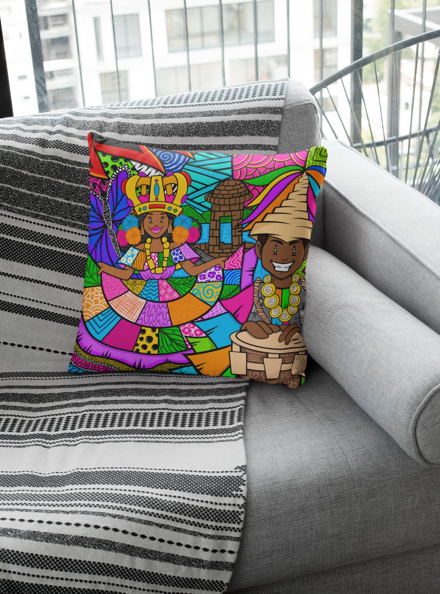 Cojin Decortativo Colon