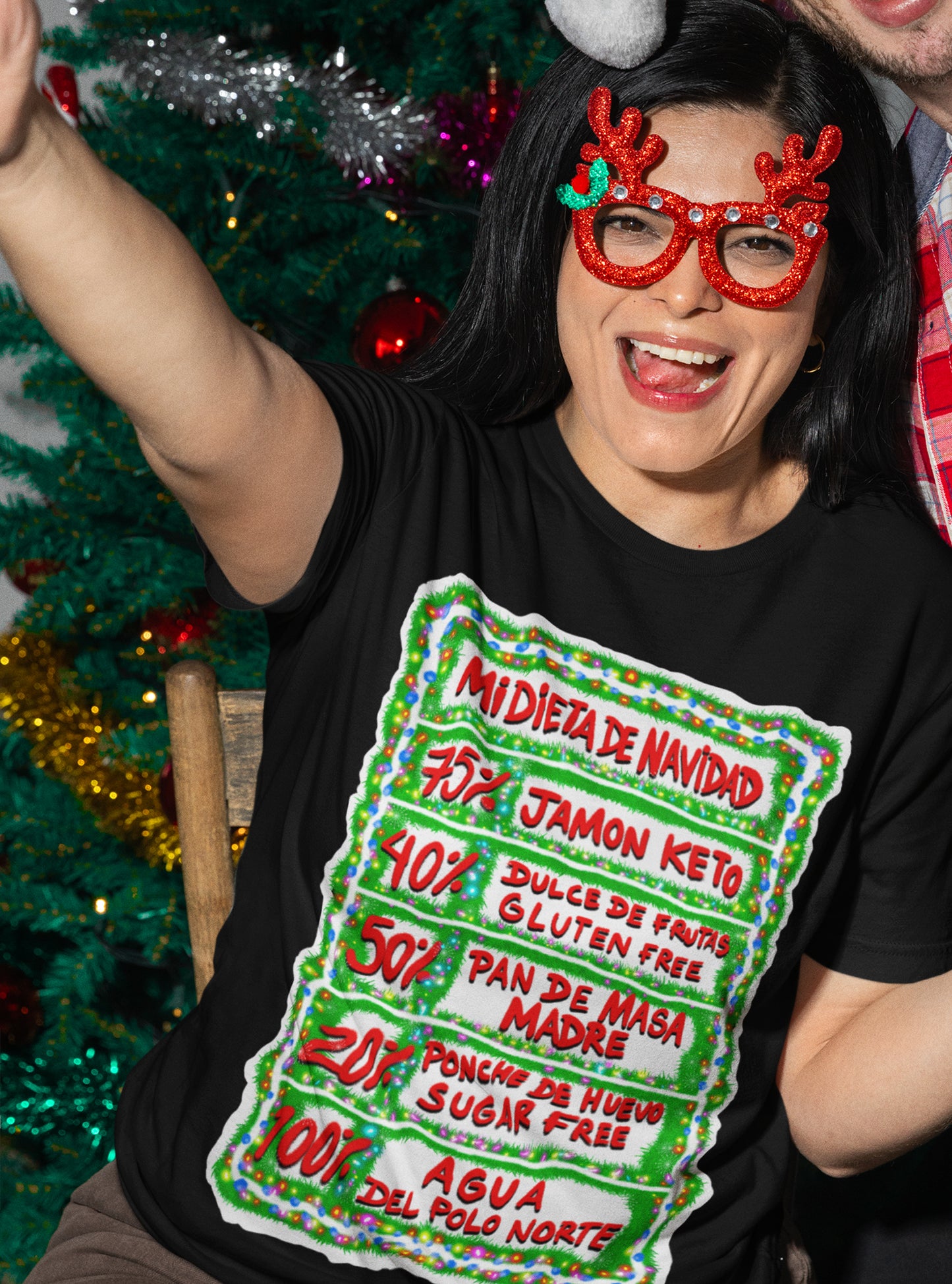T-shirt La Dieta de Navidad Keto