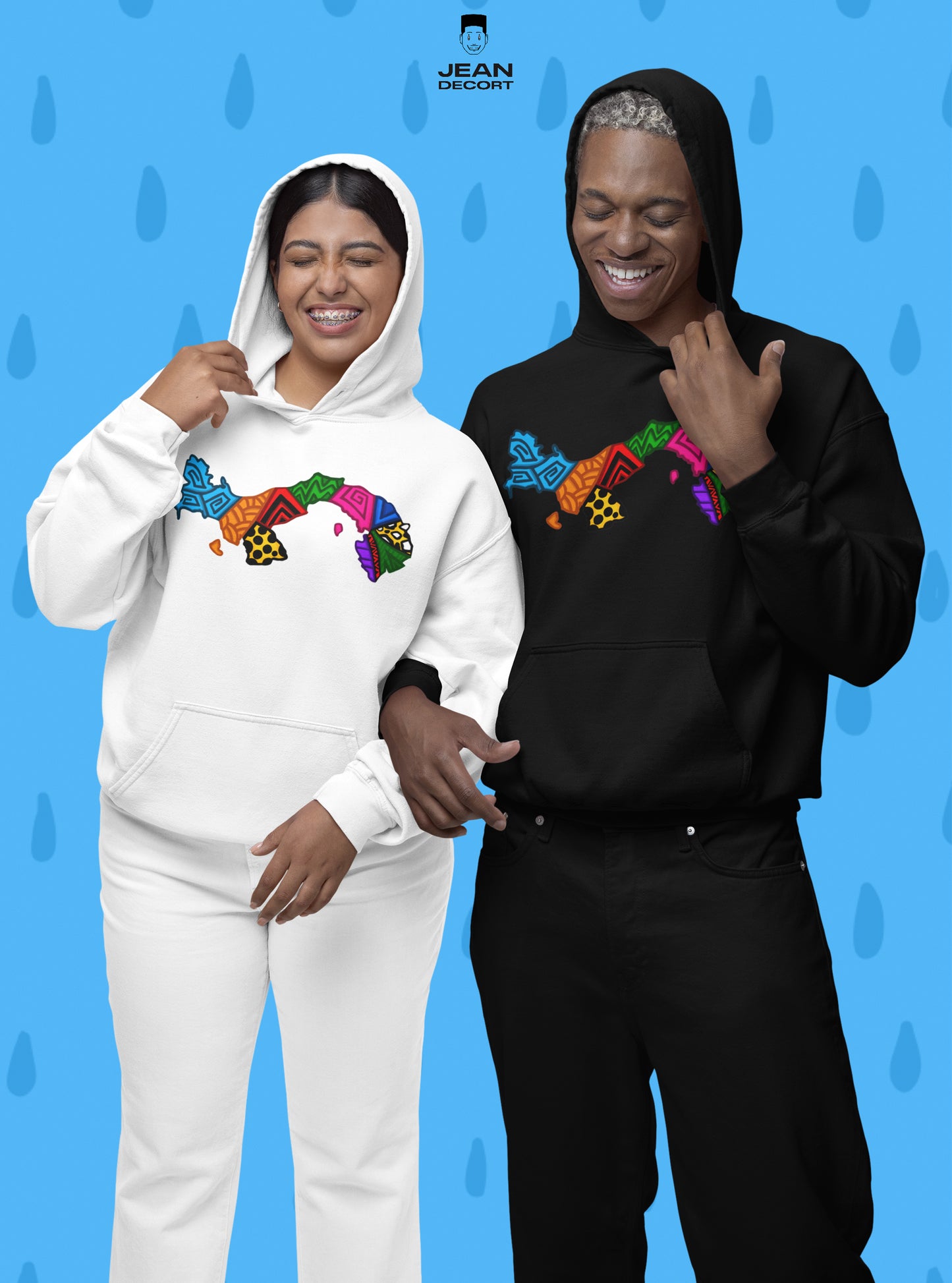 Hoodie Mapa de Panama