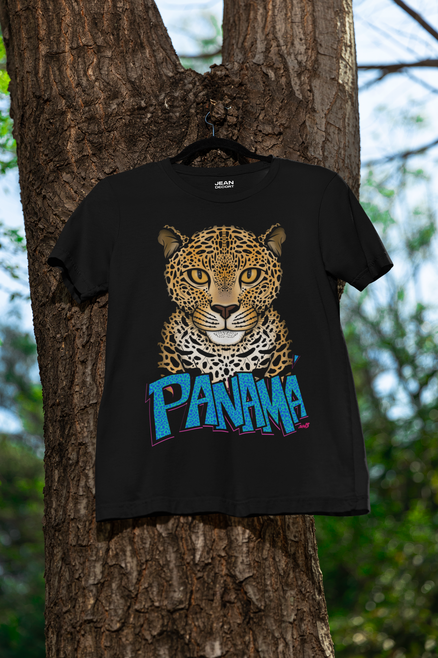 T-shirt jaguar de la selva de Darien