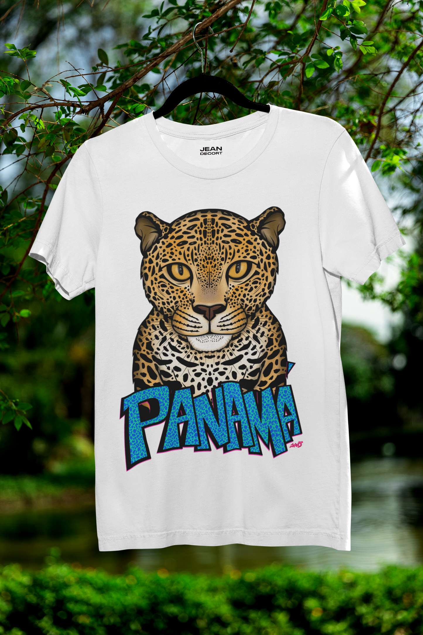 T-shirt jaguar de la selva de Darien