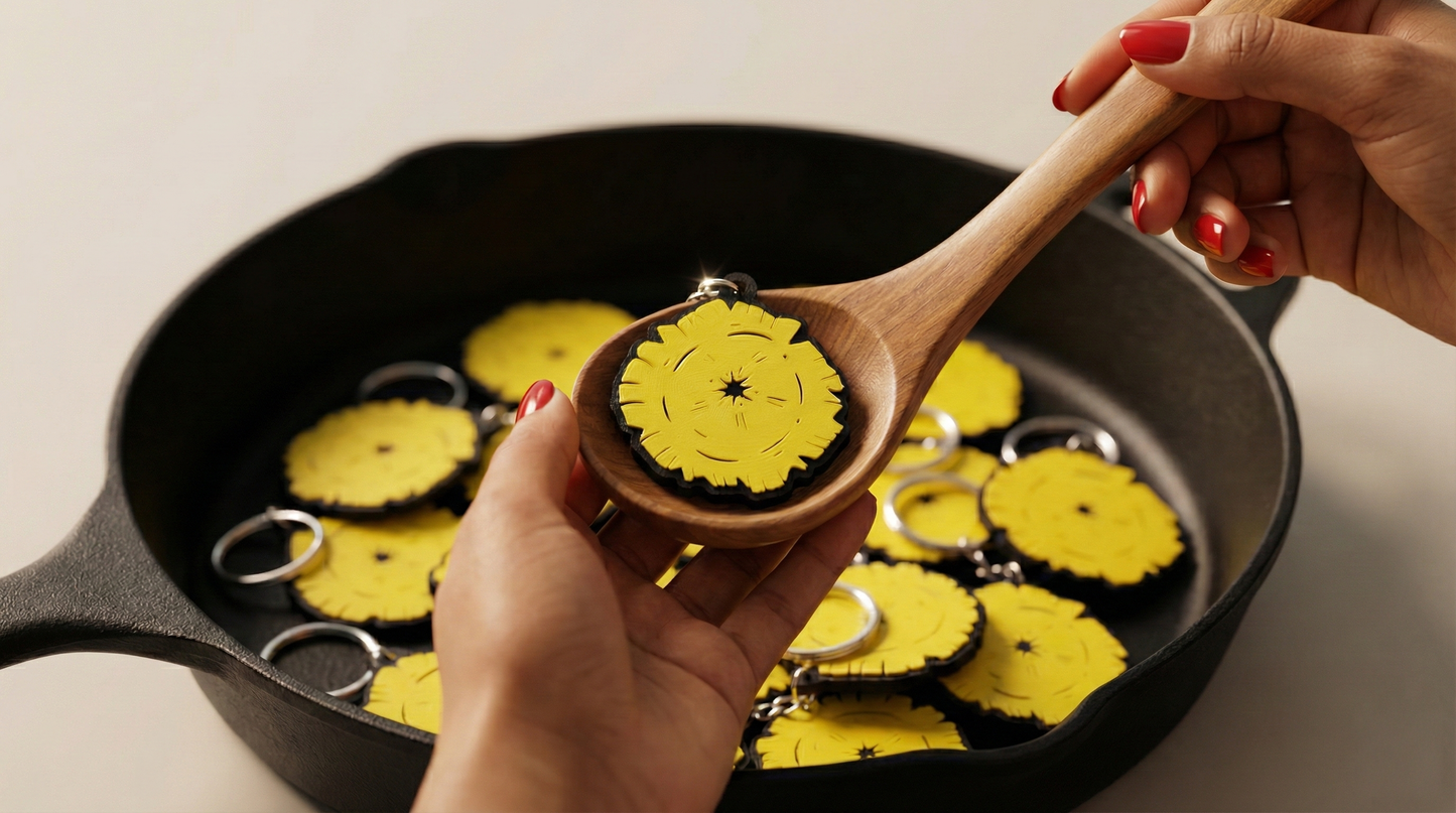 Llavero de Patacón 3D