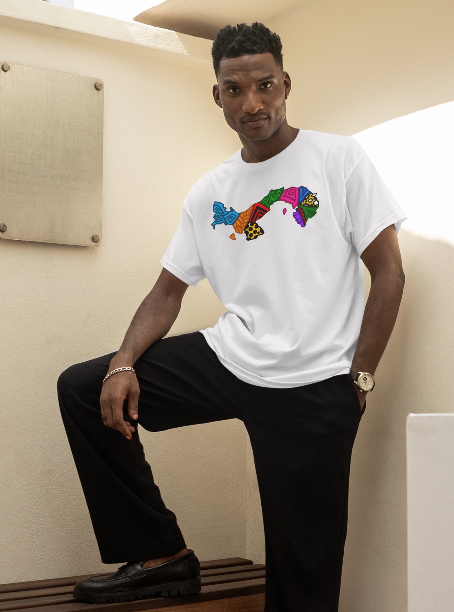 T-shirt Mapa de Panamá