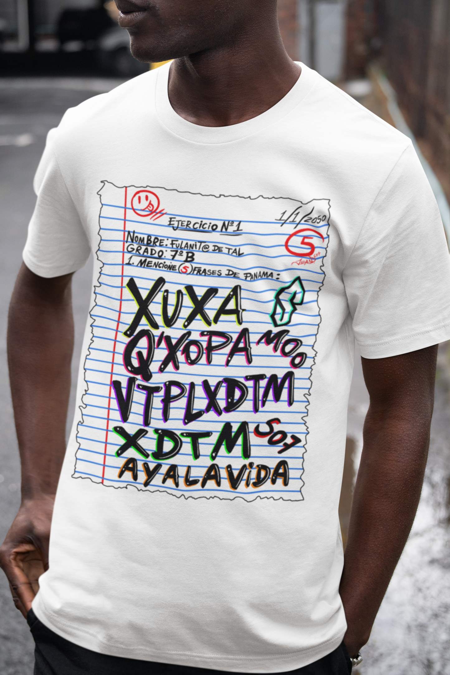 T-shirt Ejercicio Numero 1 del 2050 de La Real Academia Panameña
