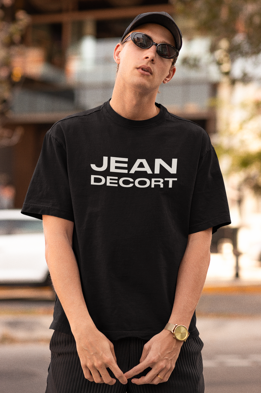 T-shirt Negro oficial Jean Decort 3D