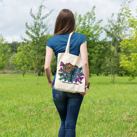 Tote Bag Mariposa Morpho Variegata