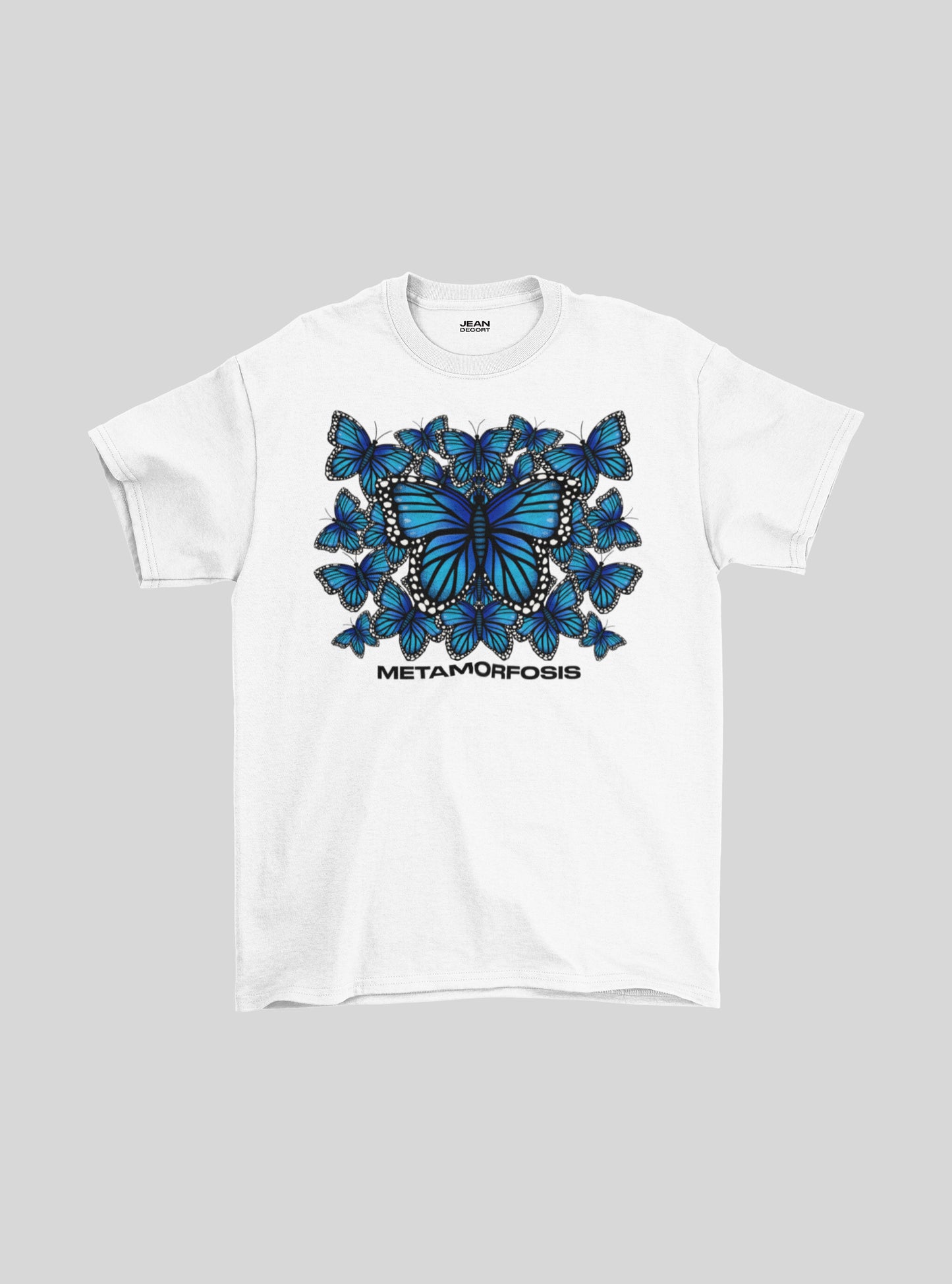 T-shirt Mariposa Morpho Azul