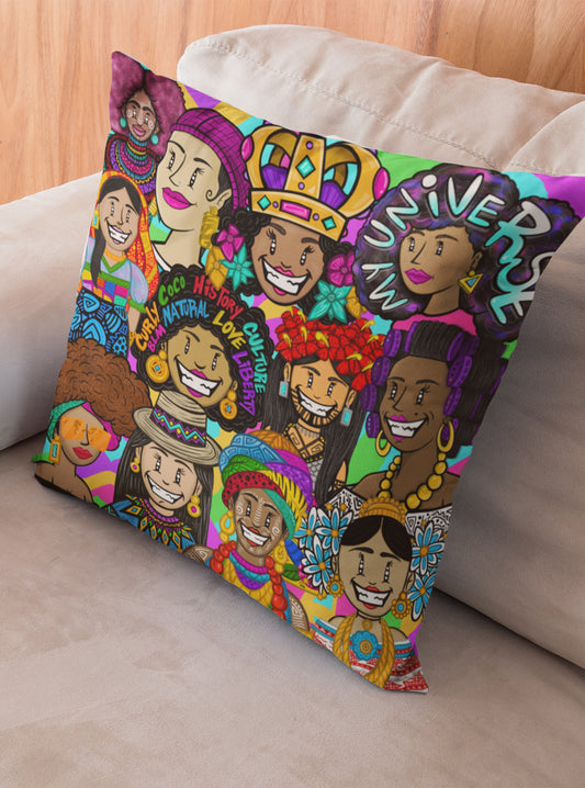 Cojin decorativo mujeres de Panama