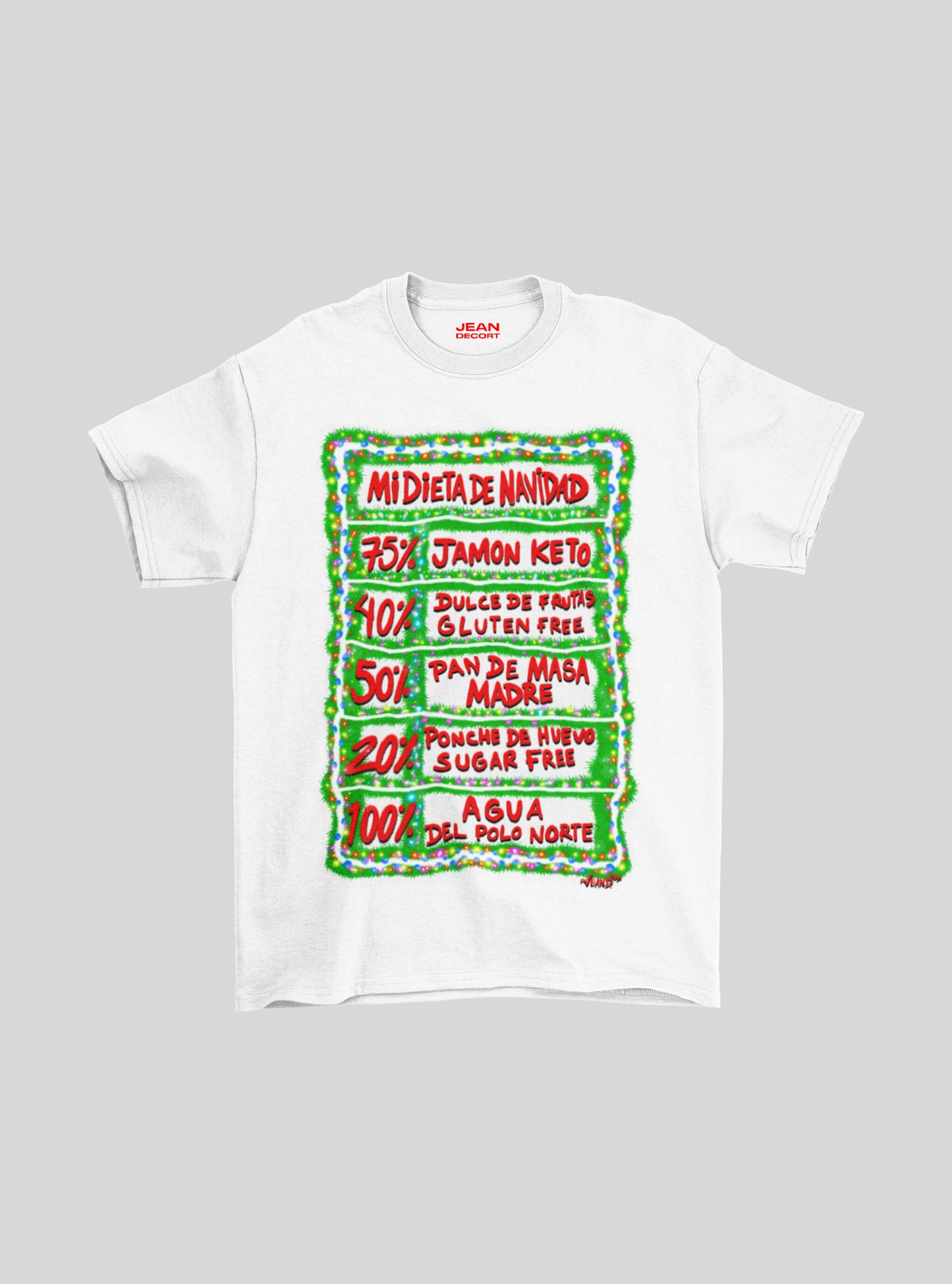 T-shirt La Dieta de Navidad Keto