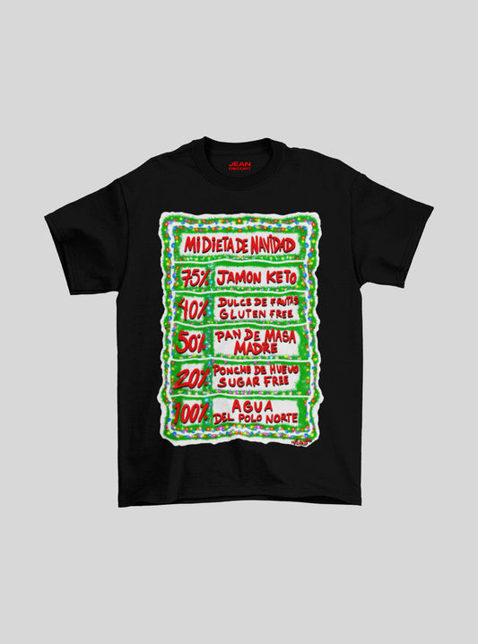 T-shirt La Dieta de Navidad Keto