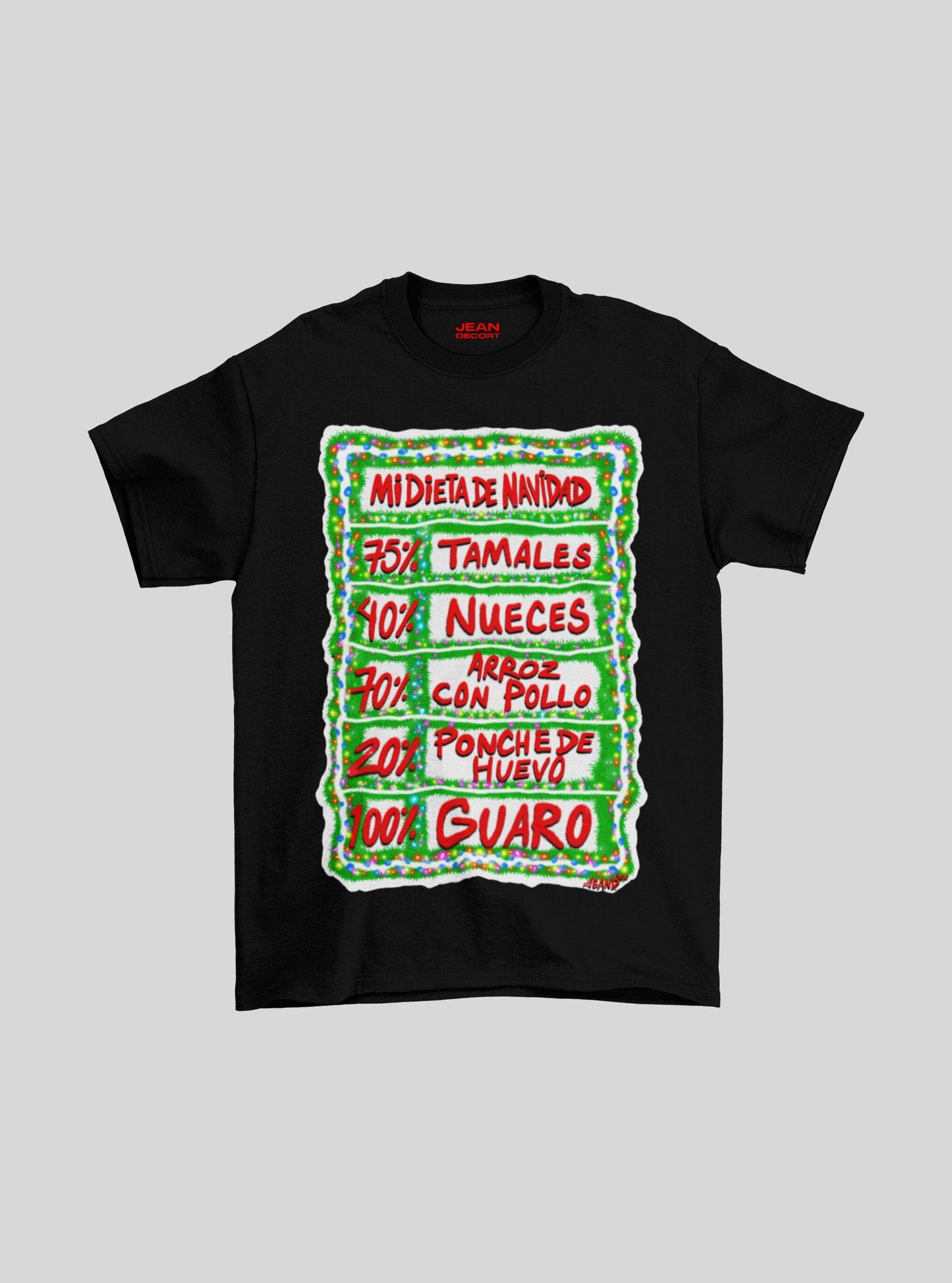 T-shirt La Dieta de Navidad