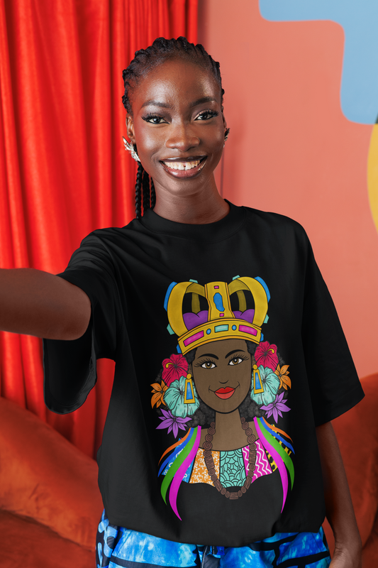 T-shirt Oversize Reina Congo de Portobelo