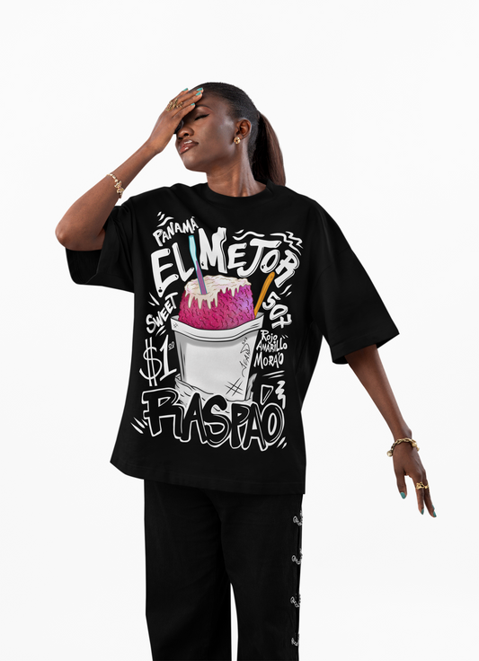 T-shirt Oversize el mejor Raspao