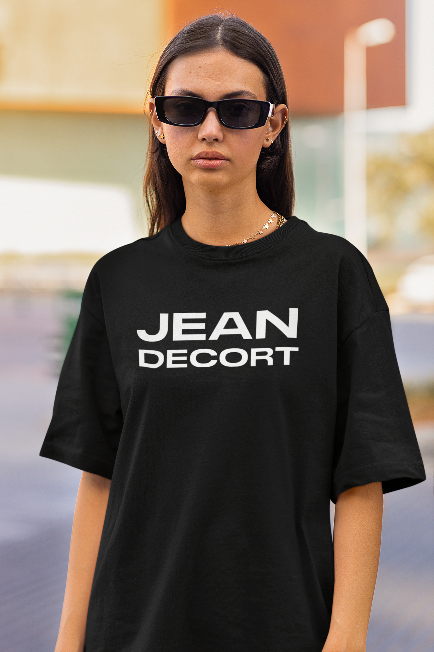 T-shirt Negro oficial Jean Decort 3D