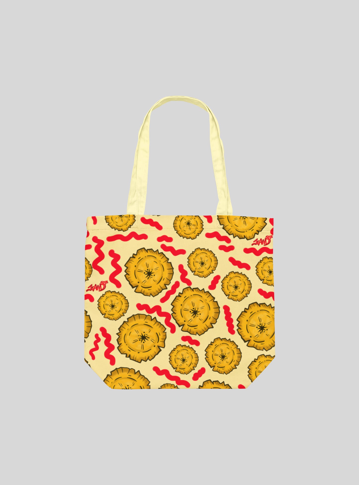 Tote Bag Patacones Fondo de Aceite