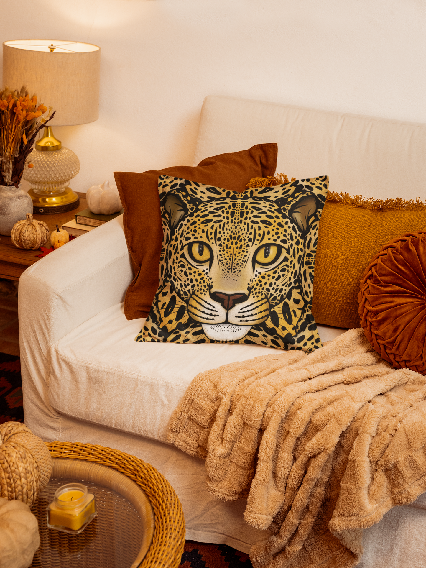Cojín Decorativo Jaguar del Darién