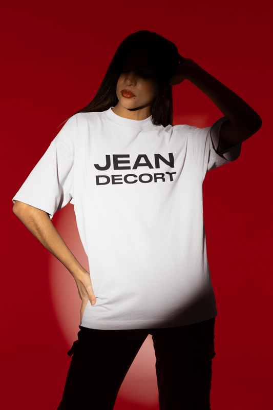 T-shirt Blanco Oficial Jean Decort 3D
