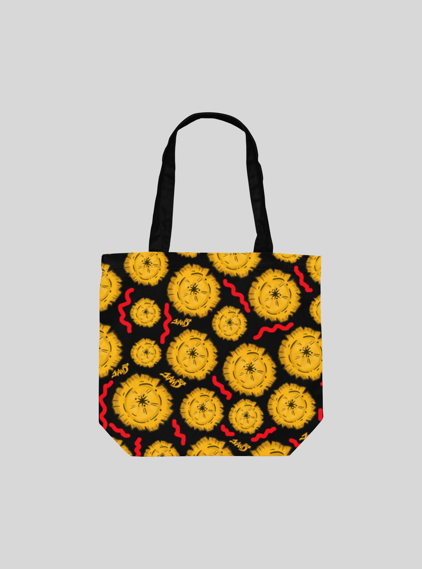 Tote Bag Patacones Fondo pailita negra