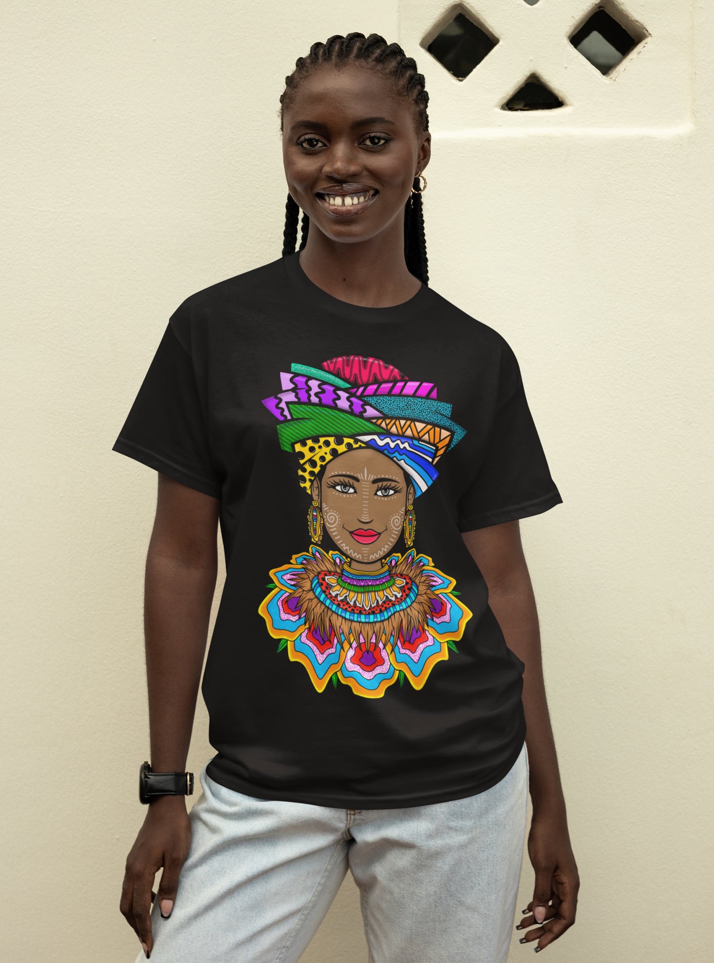 T-shirt Turbantes