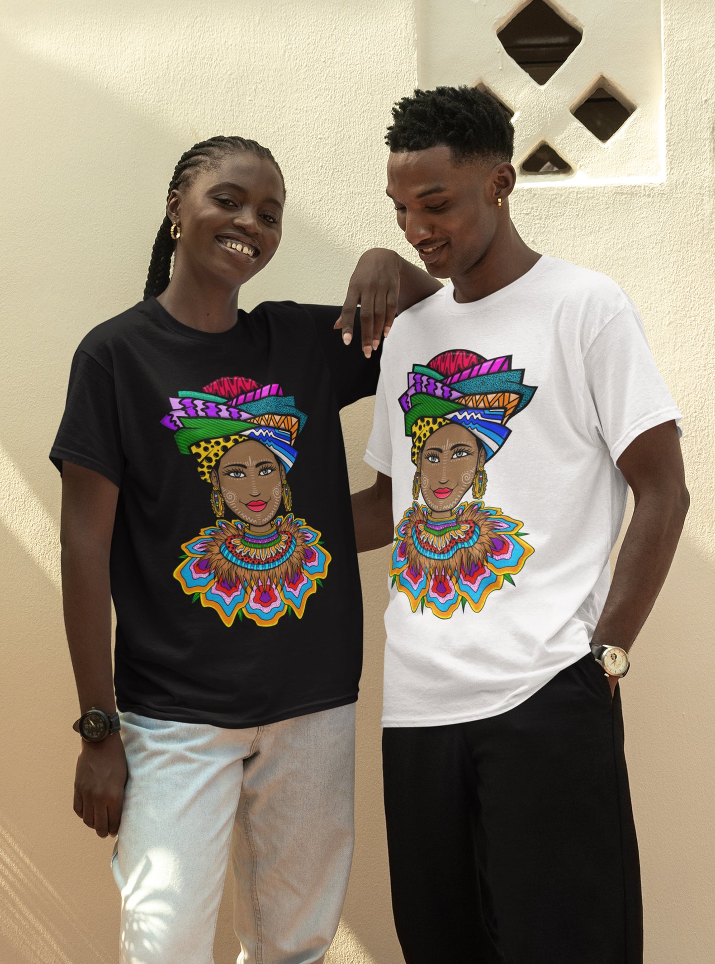 T-shirt Turbantes