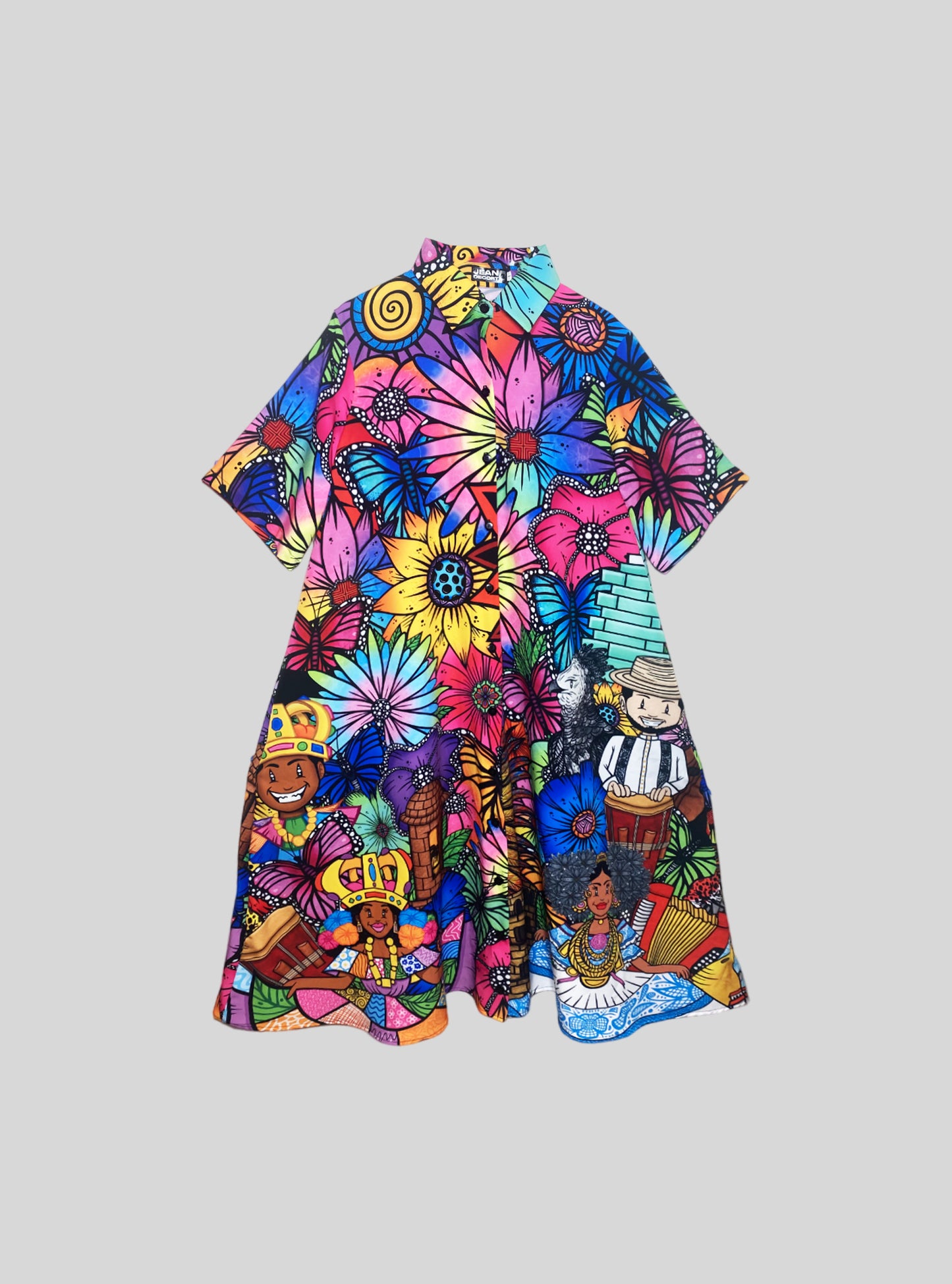 Vestido Camisero Conexión Panameña
