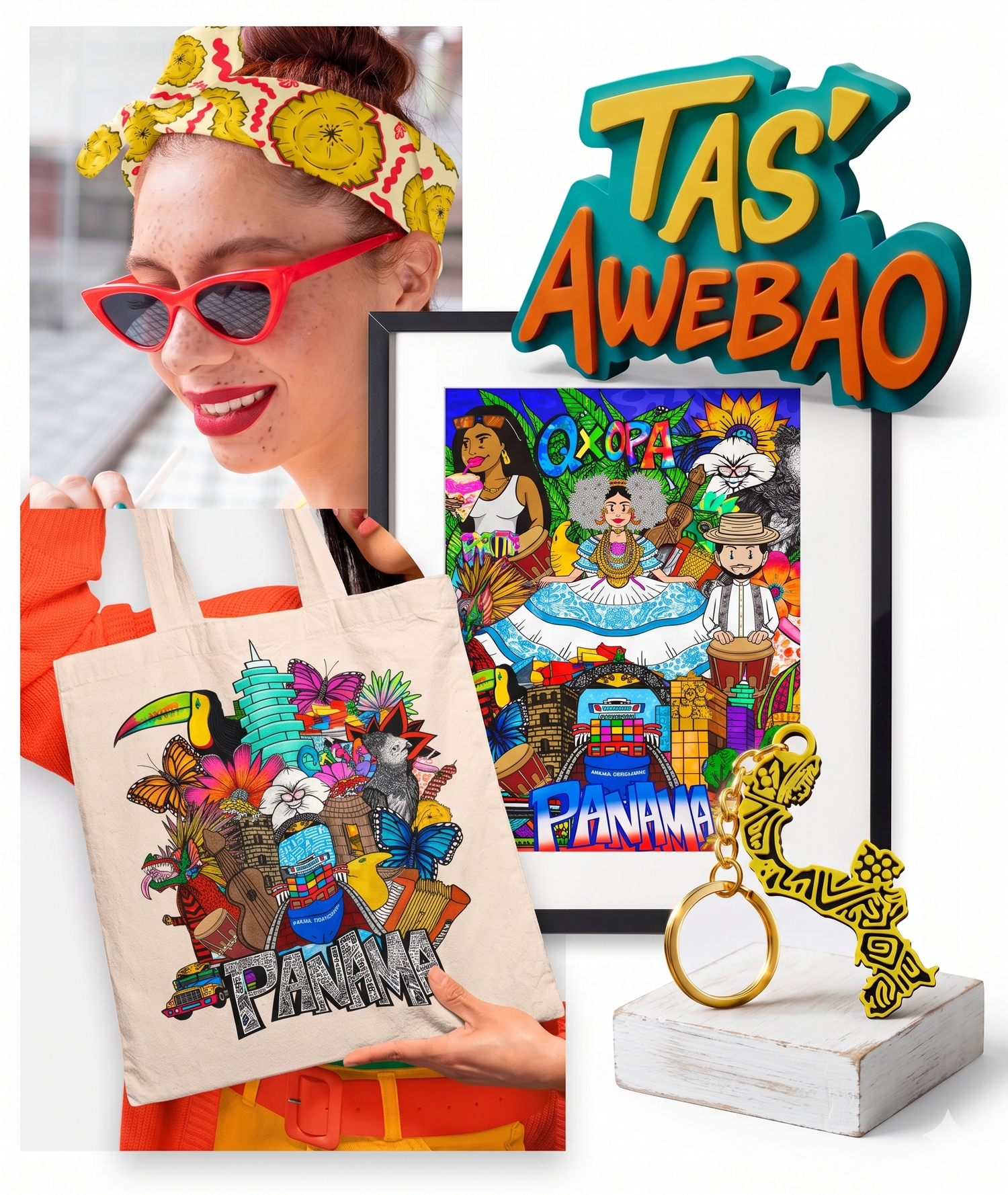 Souvenirs de Panamá